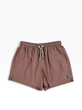 Cove 5" Hybrid Performance Shorts Brown — Size 32